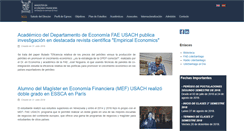 Desktop Screenshot of mef.usach.cl