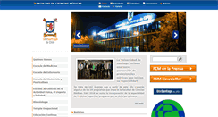 Desktop Screenshot of fcm.usach.cl