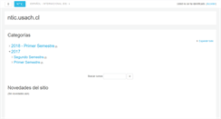 Desktop Screenshot of ntic.usach.cl