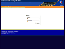 Tablet Screenshot of ecamp.usach.cl